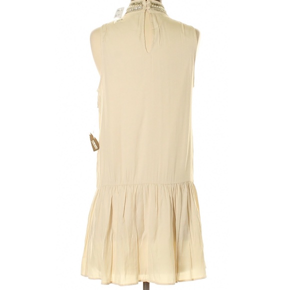 Forever 21 Beaded Neck Drop Waist Cocktail Dress - Picture 2 of 5